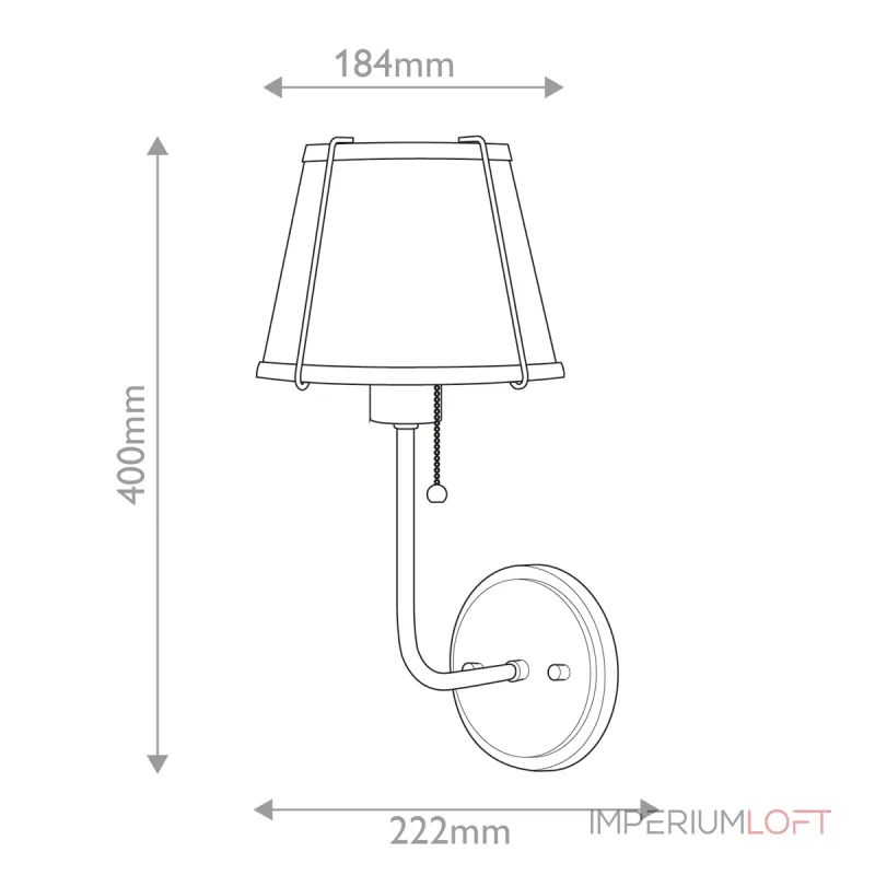 Бра Hinkley Clarke HK-CLARKE1-PN-WH