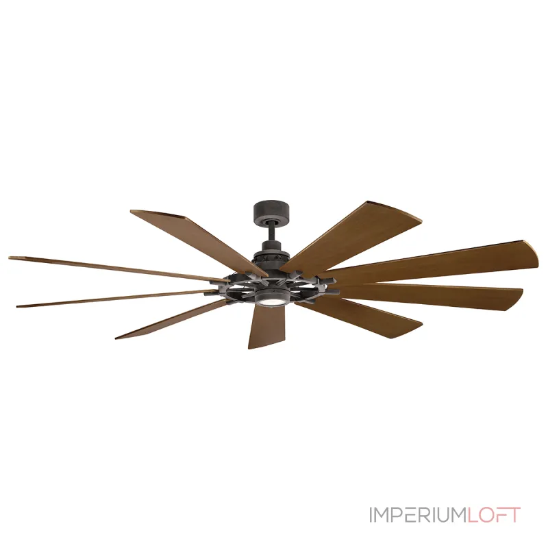 Люстра-вентилятор Kichler Gentry xl KLF-GENTRY-85-WZ