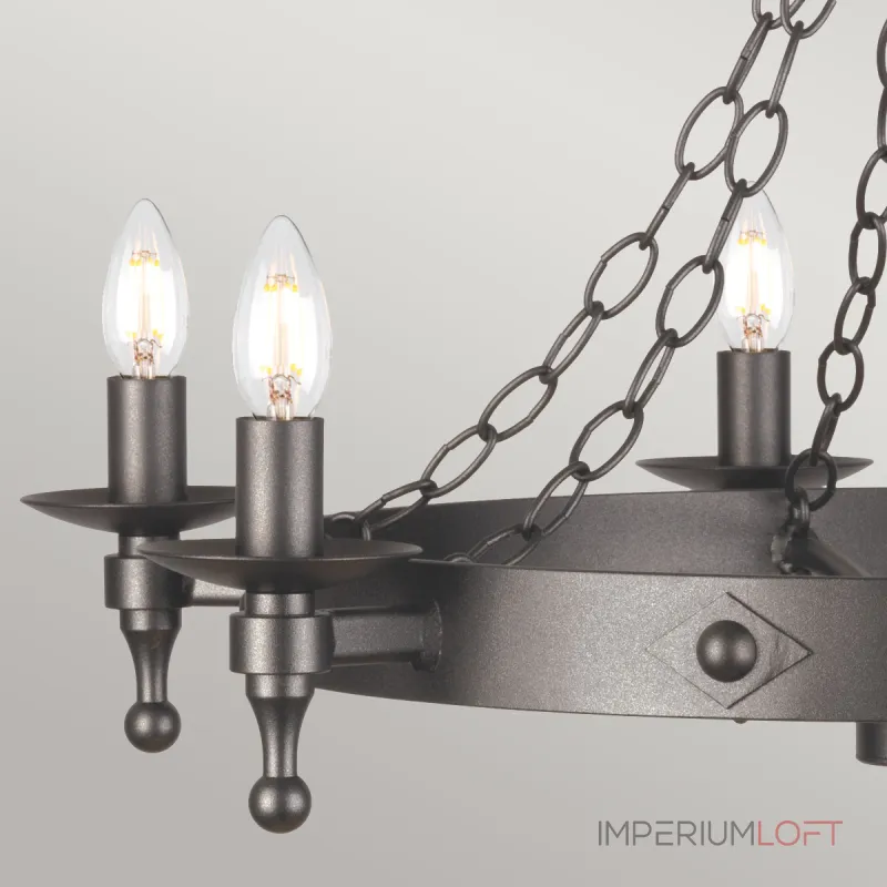 Люстра Elstead Lighting Warwick WR6-GRAPHITE