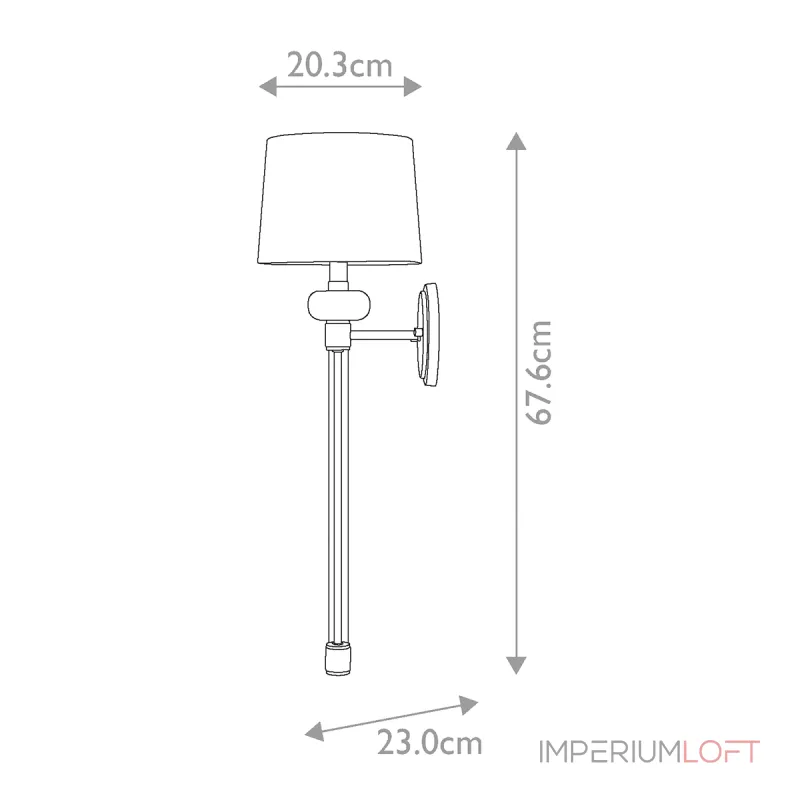Бра Quoizel Barbour QZ-BARBOUR1-WS