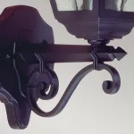 Настенный фонарь Elstead Lighting Norfolk NR1-BLK