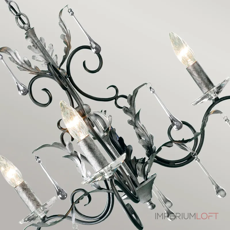 Люстра Elstead Lighting Amarilli AML3-BLK-SILVER Люстра Elstead Lighting Amarilli AML3-BLK-SILVER