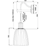 Бра Elstead Lighting Douille DOUILLE1-AB