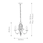 Люстра Elstead Lighting Artisan ART3-AGD-BRASS