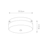 Потолочный светильник для ванной комнаты Elstead Lighting Tamar TAMAR-F-M-PG
