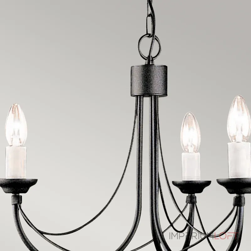Люстра Elstead Lighting Carisbrooke CB3-BLACK