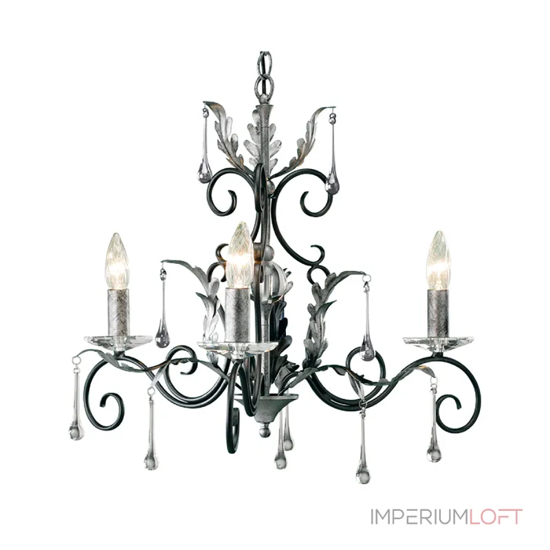 Люстра Elstead Lighting Amarilli AML3-BLK-SILVER Люстра Elstead Lighting Amarilli AML3-BLK-SILVER