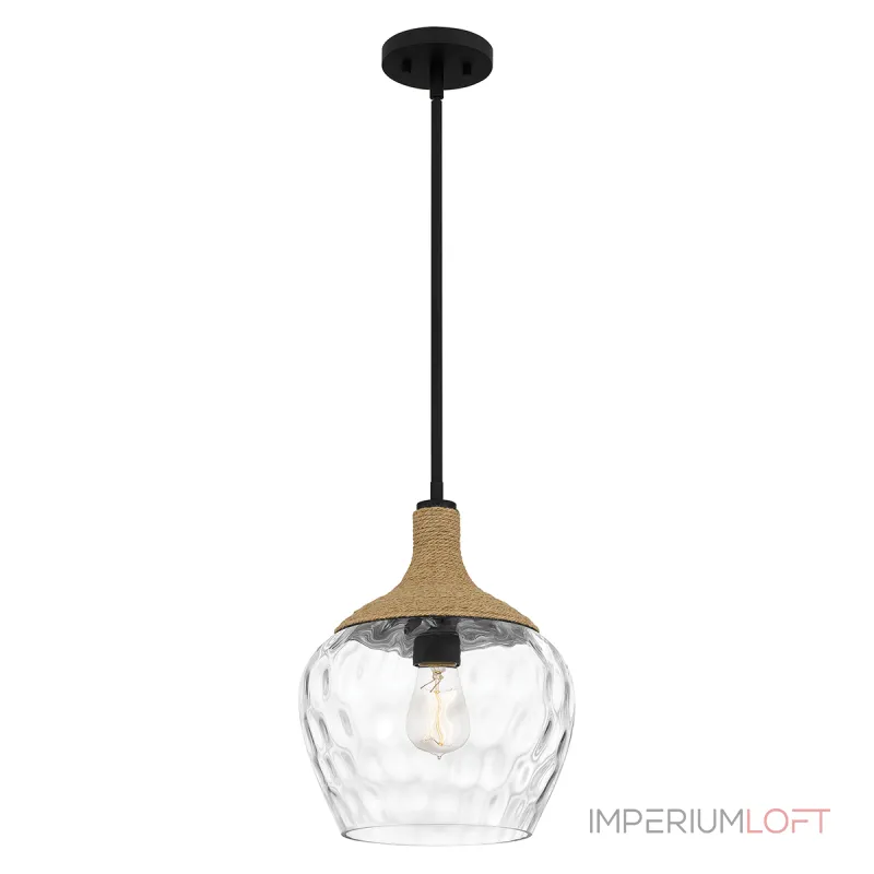 Подвесной светильник Quoizel Royer QZ-ROYER-1P-MBK