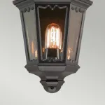 Настенный фонарь Elstead Lighting Medstead half MD7-BLACK