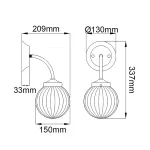Бра Elstead Lighting Cosmos DL-COSMOS1