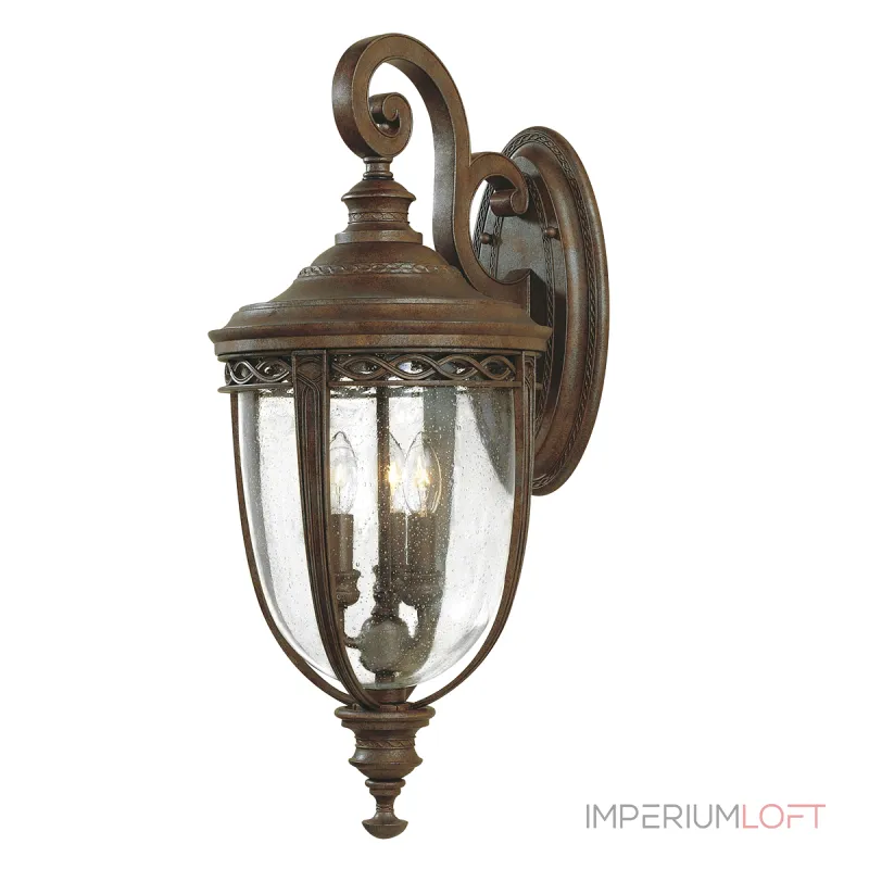 Настенный фонарь Feiss English bridle FE-EB2-L-BRB Настенный фонарь Feiss English bridle FE-EB2-L-BRB