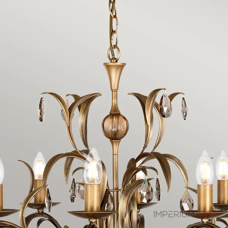 Люстра Elstead Lighting Lily LL8-ANT-BRZ Люстра Elstead Lighting Lily LL8-ANT-BRZ