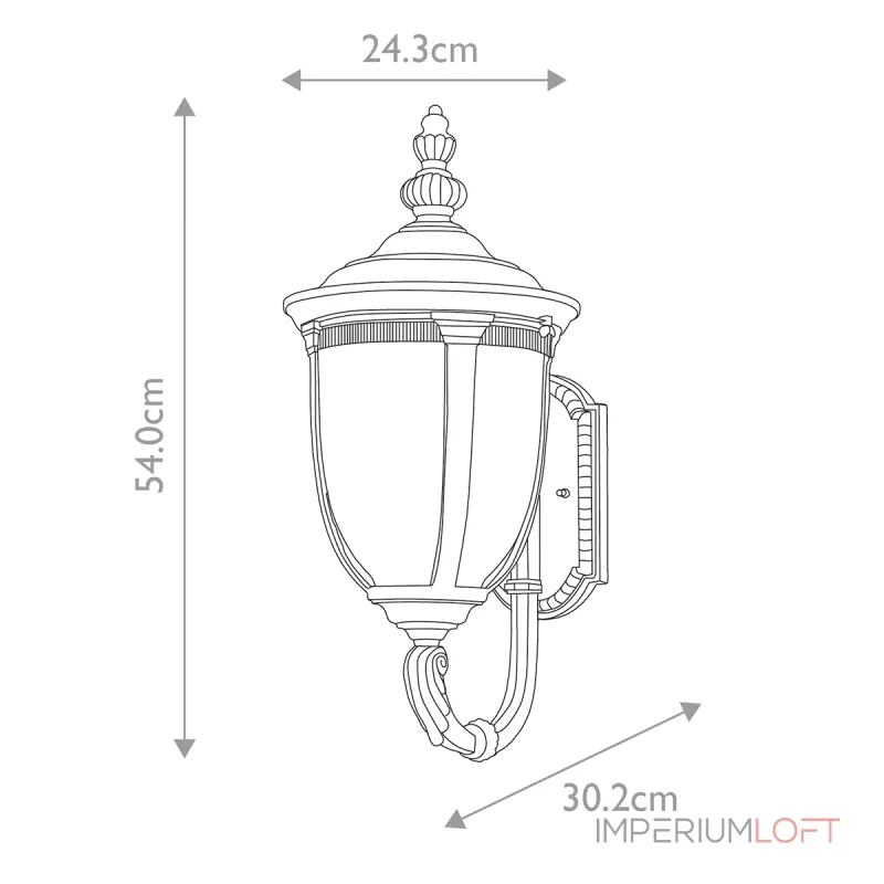 Настенный фонарь Elstead Lighting Cleveland CL1-M