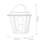 Настенный фонарь Elstead Lighting St james ST-JAMES-BRASS