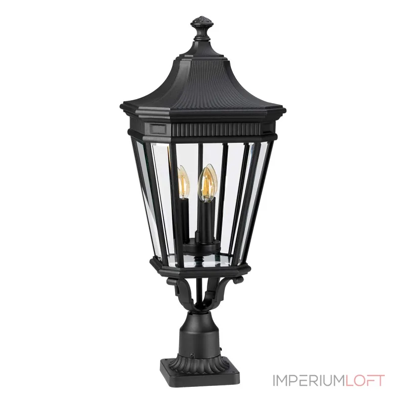 Фонарь-пьедестал Feiss Cotswold lane FE-COTSLN3-L-BK