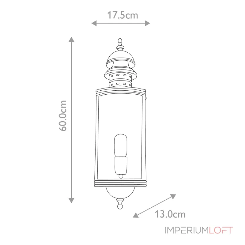 Настенный фонарь Elstead Lighting Downing street DOWNING-STREET-V