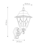 Настенный фонарь Elstead Lighting Norfolk NR1-PIR-BLACK