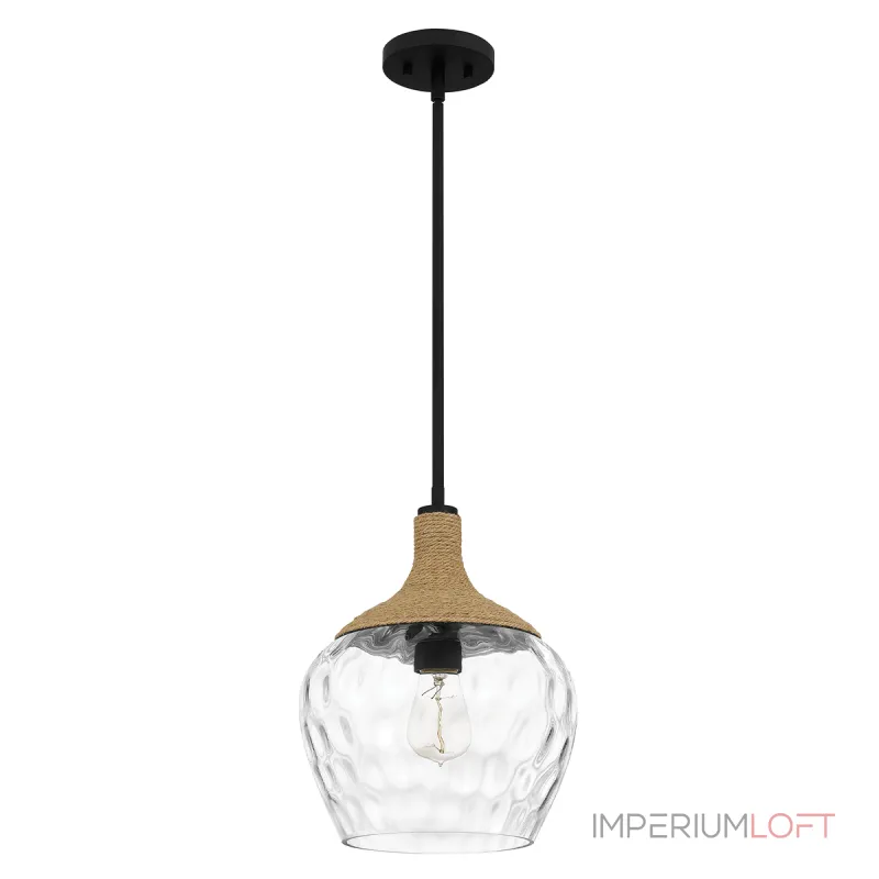 Подвесной светильник Quoizel Royer QZ-ROYER-1P-MBK