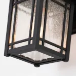Настенный фонарь Quoizel Cedar point QZ-CEDAR-POINT-S-BK