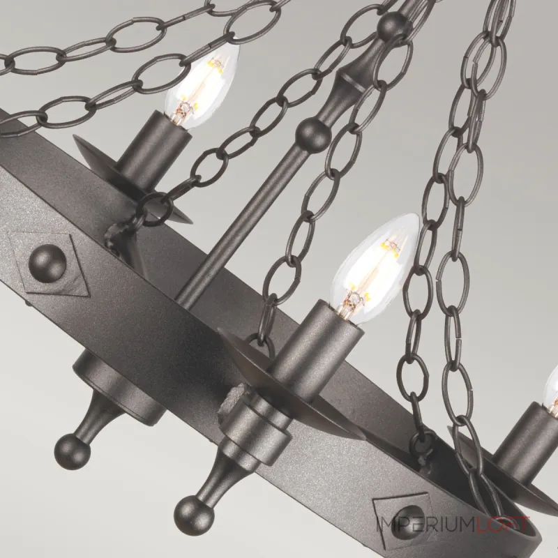 Люстра Elstead Lighting Warwick WR6-GRAPHITE