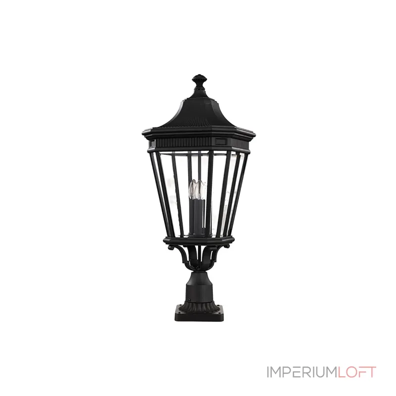 Фонарь-пьедестал Feiss Cotswold lane FE-COTSLN3-L-BK