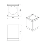 Потолочный фонарь Natural Concepts Dwell NC-133474-DG
