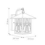 Настенный фонарь Quoizel Inglenook QZ-INGLENOOK2-M