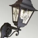Настенный фонарь Elstead Lighting Norfolk NR1-PIR-BLACK