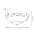 Бра Elstead Lighting Carisbrooke CB-WU-BLACK