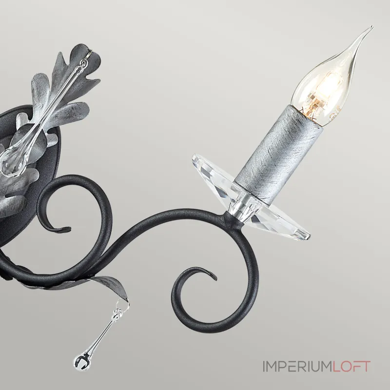 Бра Elstead Lighting Amarilli AML2-BLK-SILVER Бра Elstead Lighting Amarilli AML2-BLK-SILVER