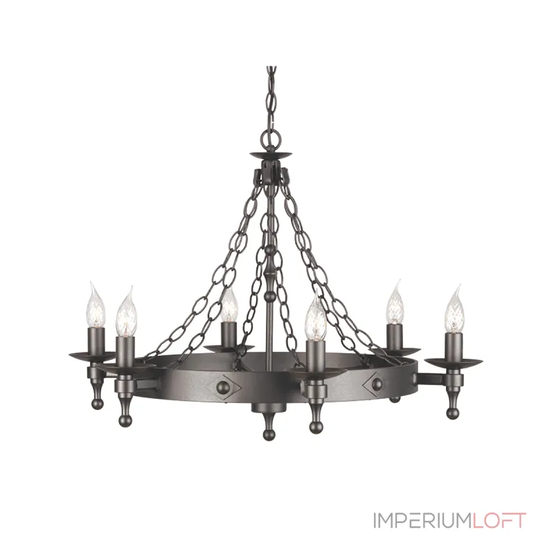 Люстра Elstead Lighting Warwick WR6-GRAPHITE