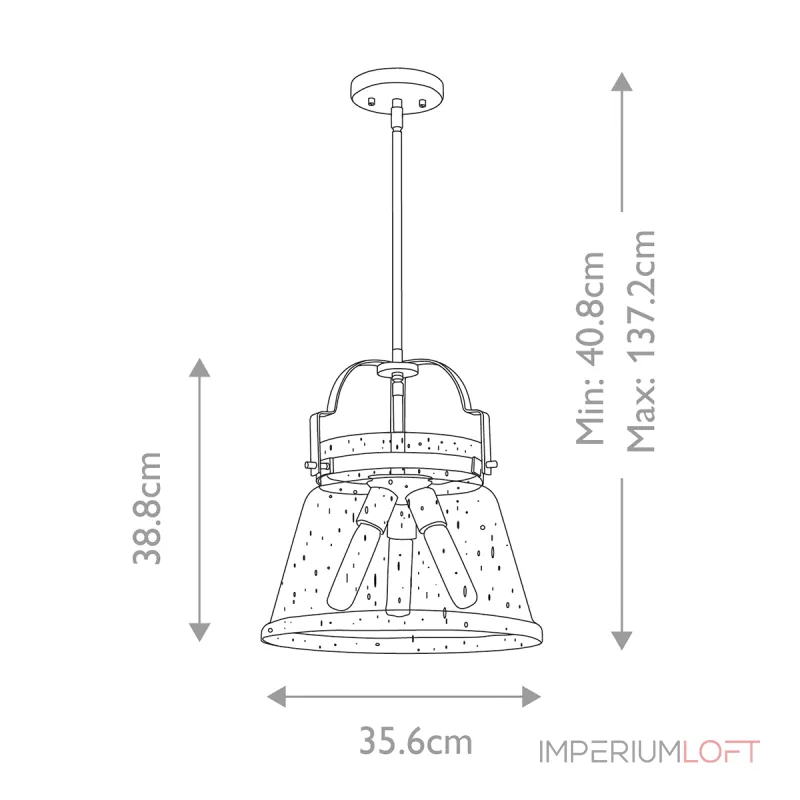 Подвесной светильник Quoizel Wimberley QN-WIMBERLEY-P-WS