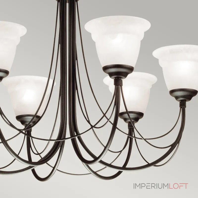 Люстра Elstead Lighting Carisbrooke CB6-BLACK