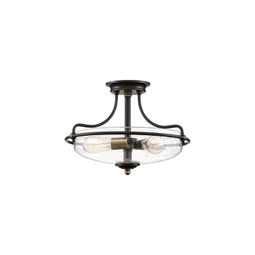 Потолочный светильник Quoizel Griffin QZ-GRIFFIN-SFS-C-PNAB Потолочный светильник Quoizel Griffin QZ-GRIFFIN-SFS-C-PNAB