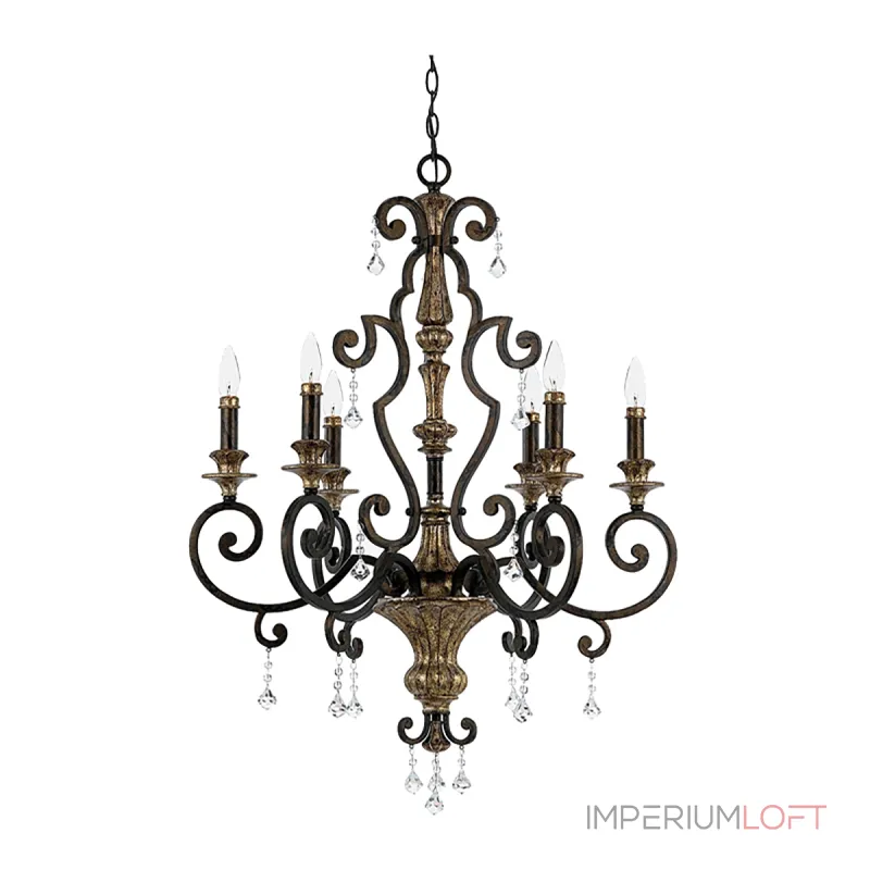 Люстра Quoizel Marquette QZ-MARQUETTE6-A Люстра Quoizel Marquette QZ-MARQUETTE6-A