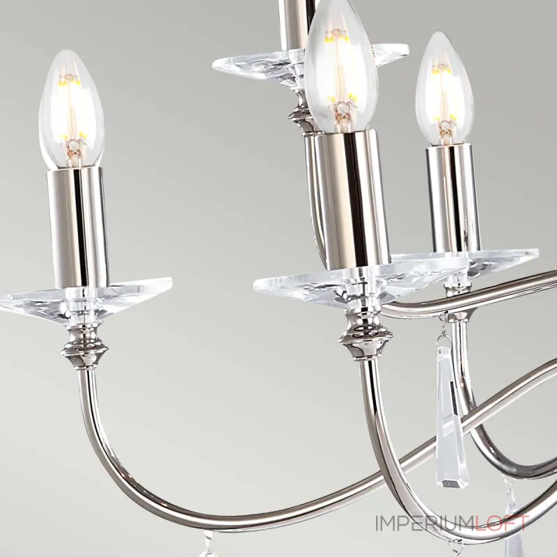 Люстра Elstead Lighting Finsbury park FP9-POL-NICKEL