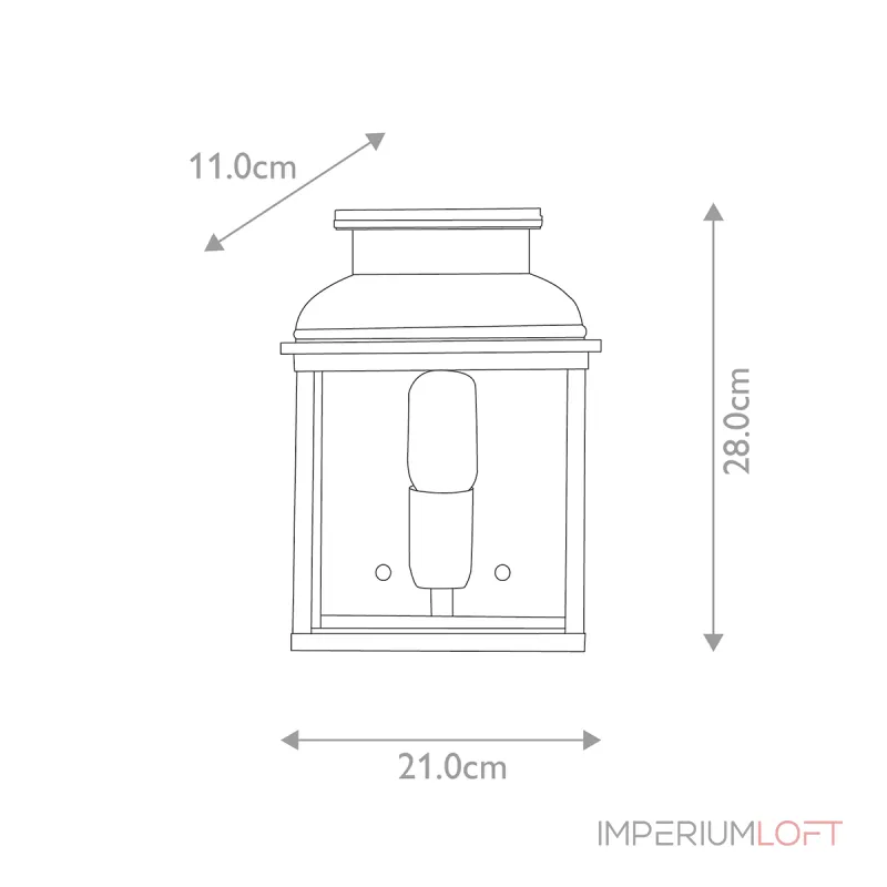 Настенный фонарь Elstead Lighting Old bailey OLD-BAILEY-BR Настенный фонарь Elstead Lighting Old bailey OLD-BAILEY-BR