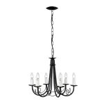 Люстра Elstead Lighting Minster MN6-BLACK