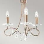 Люстра Elstead Lighting Christina CRT3-SILVER-GOLD