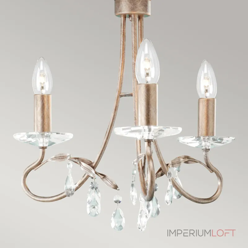 Люстра Elstead Lighting Christina CRT3-SILVER-GOLD
