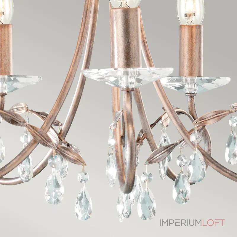 Люстра Elstead Lighting Christina CRT5-SILVER-GOLD