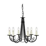 Люстра Elstead Lighting Minster MN6-BLACK