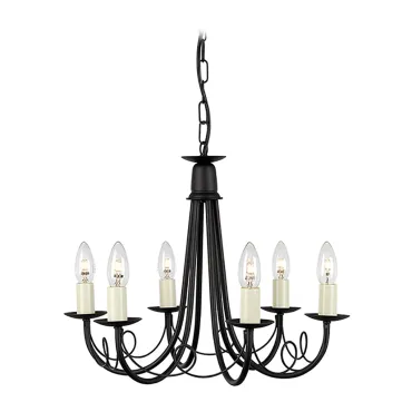 Люстра Elstead Lighting Minster MN6-BLACK Люстра Elstead Lighting Minster MN6-BLACK