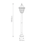 Фонарный столб Elstead Lighting Norfolk NR4-BLK