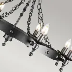 Люстра Elstead Lighting Warwick WR8-GRAPHITE