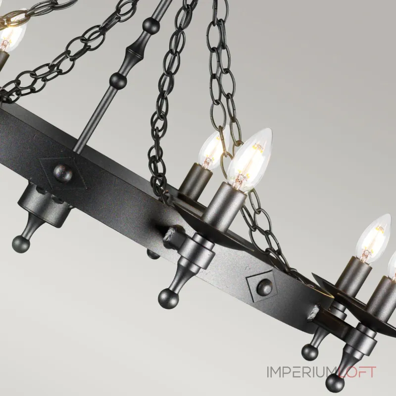 Люстра Elstead Lighting Warwick WR8-GRAPHITE