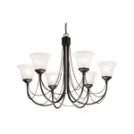 Люстра Elstead Lighting Carisbrooke CB6-BLACK