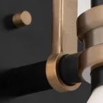 Бра для ванных комнат Kichler Farum KL-FARUM1-BK-CPZ