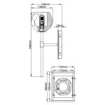 Бра для ванной Quoizel Regalia QN-REGALIA1-PC-BATH