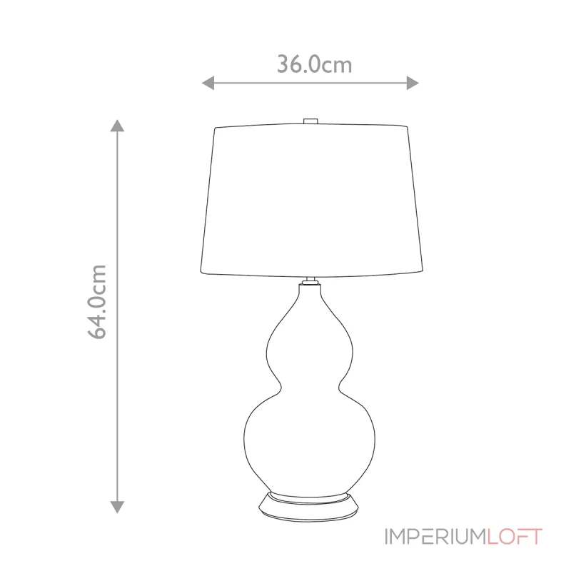 Настольная лампа Elstead Lighting Isla ISLA-PN-TL-TEAL Настольная лампа Elstead Lighting Isla ISLA-PN-TL-TEAL